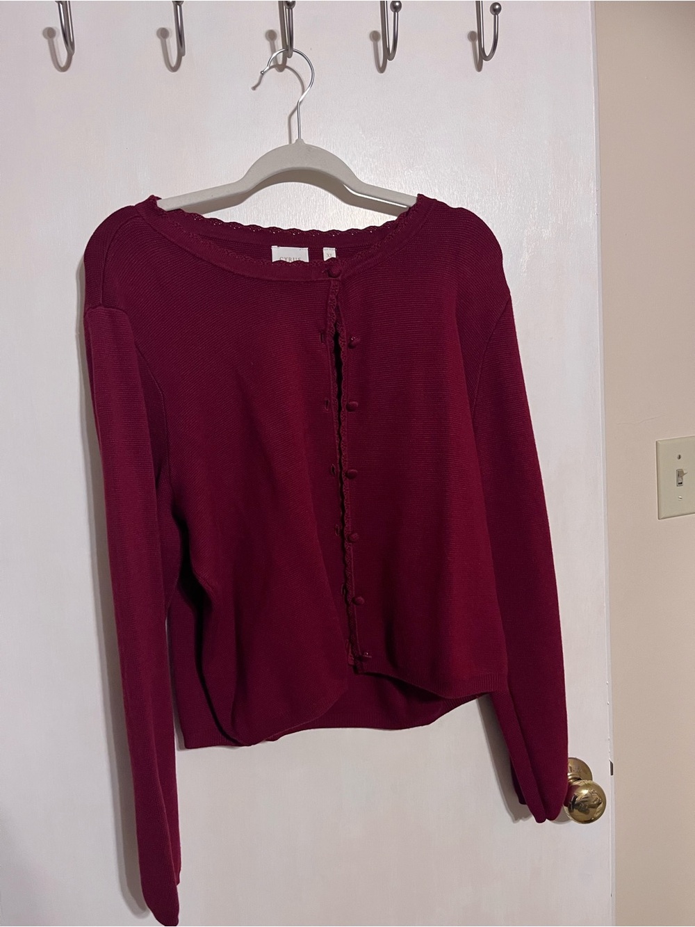 Cyrus Button Up Cropped Cardigan